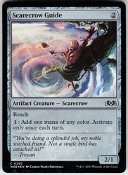 Scarecrow Guide 250/381 Wilds of Eldraine Foil