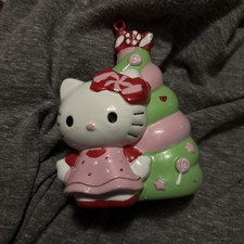 Sanrio Hello Kitty with Christmas Tree Ornament 2005