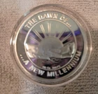 1 oz .999 fine silver round commemorating the new millennium.