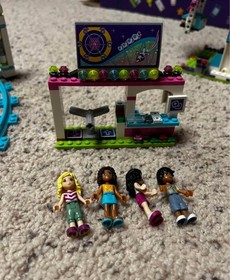 LEGO Friends Amusement Park Roller Coaster Set 41130 (Retired)