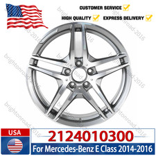 18 X 8.5 Alloy Wheel Rim 2124010300 For Mercedes E350 E400 E550 2014-2016