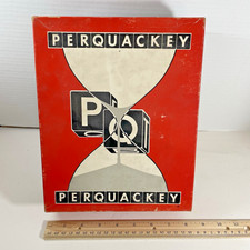 Perquackey Game Vintage 1956 Early Shreve Co LA CA Complete