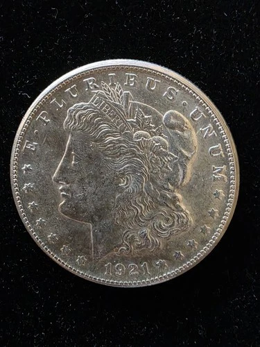 1921-S Morgan Silver Dollar AU+ Condition