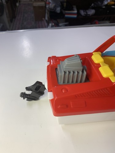 Vintage Toys Inc Plastic Red Speedboat #843 12" EUC Kids Toy Made In USA - Picture 2 of 16