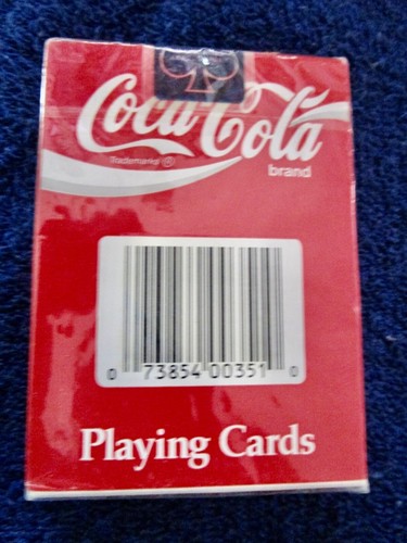 Tarjetas de juego vintage de Coca Cola #351 The United States Playing Card Co (U3CL) - Imagen 2 de 3