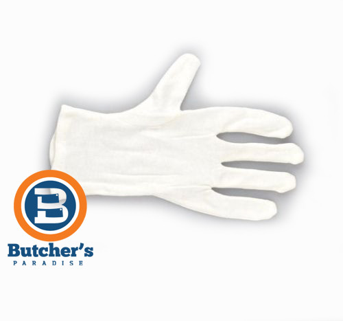 Butcher's Cotton Gloves - 10 Pairs 20pcs - Brand New for Men - Picture 1 of 3