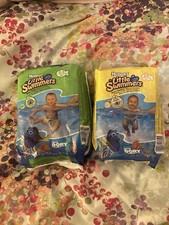 Image of Huggies Little Swimmers 2-3 Opened 11 Total And 3-4 Full Pack