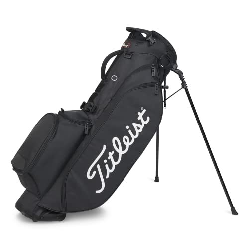 Golf-Stand-Bags Black - Picture 2 of 6