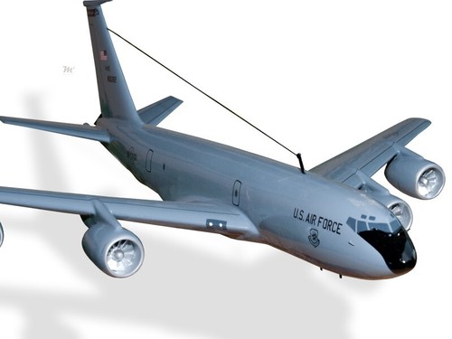 Boeing KC-135R Stratotanker USAF Version 2 Schreibtisch Holz Flugzeug Modell klein 1/130 - Bild 4 von 13