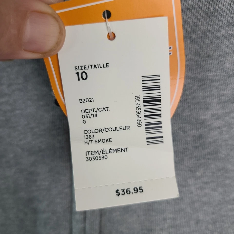 NUEVA Chaqueta Gymboree Niños Talla 10 Gris Cremallera Con Capucha SUPER SUAVE PRECIO DE VENTA SUGERIDO POR EL FABRICANTE $37 Foto 3 de 4