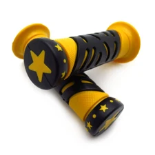 Comfort Gel Hand Grips Yellow 22mm 7/8" For Sportsbike Motorcycle ATV KTV Honda