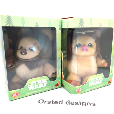 ［限定］Cosbi Plush Keychain Ewoks WICKET Hot Toys Cosbi Ewoks Wicket Plush Keychain Star Wars Celebration 2