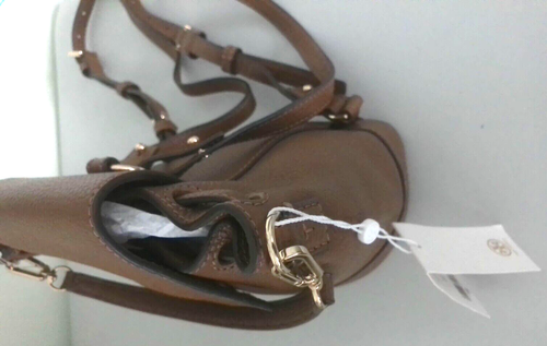 TORY BURCH BROWN/MOOSE THEA MINI BACKPACK - Picture 10 of 21