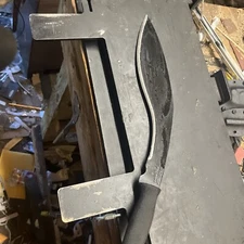 modified (no hook) gurkha kukri plus machete by cold steel