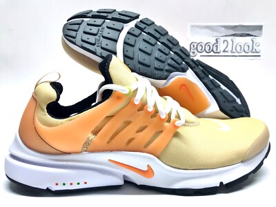 NIKE AIR PRESTO SESAME/BRIGHT MANDARIN-WHITE SIZE