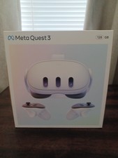 Meta Quest 3 128gb Vr Headset - White (read Description)