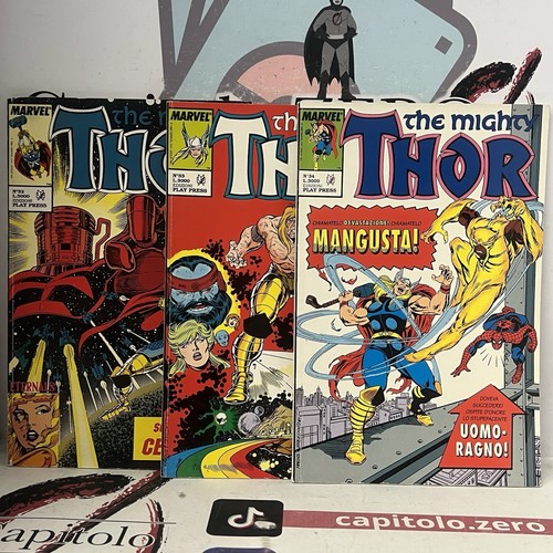 THE MIGHTY THOR SEQUENZA 1/39 PLAYPRESS WALTER SIMONSON OTTIME CONDIZIONI - Foto 19 di 24