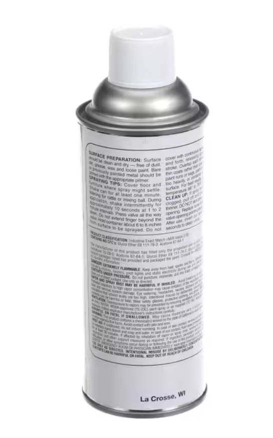 Fits Trane PAI00222, X035080032100, Paint, Slate Gray, 12 Ounce