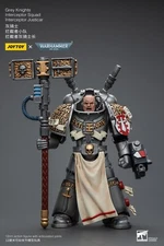 JOYTOY x Warhammer 40k Grey Knights Interceptor Squad Justicar 1/18 5" Figure