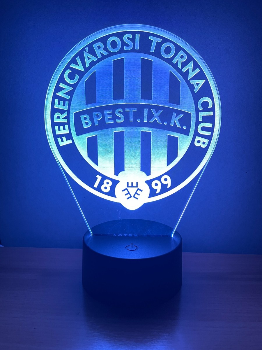 3D LED night light lamp - Ferencvarosi TC