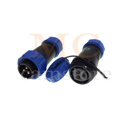 WEIPU SP21 IP68 3Pin Docking Waterproof Plug IP68,Industrial Power Connector 30A