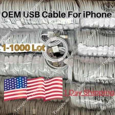 USB Charger Cable Cord For Apple iPhone 7 8 X XR 11 12 13 14 Pro Max Wholesale