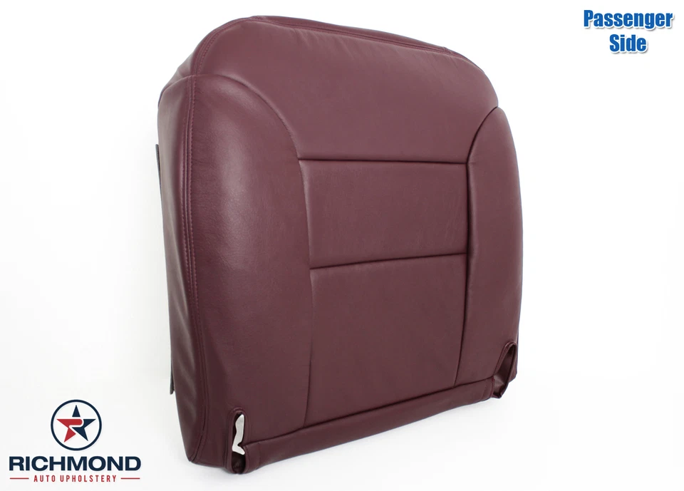 95-99 Chevy Silverado 1500 2500 LT -со стороны пассажира низ кожаный чехол на сиденье красный - Изображение 2 из 4