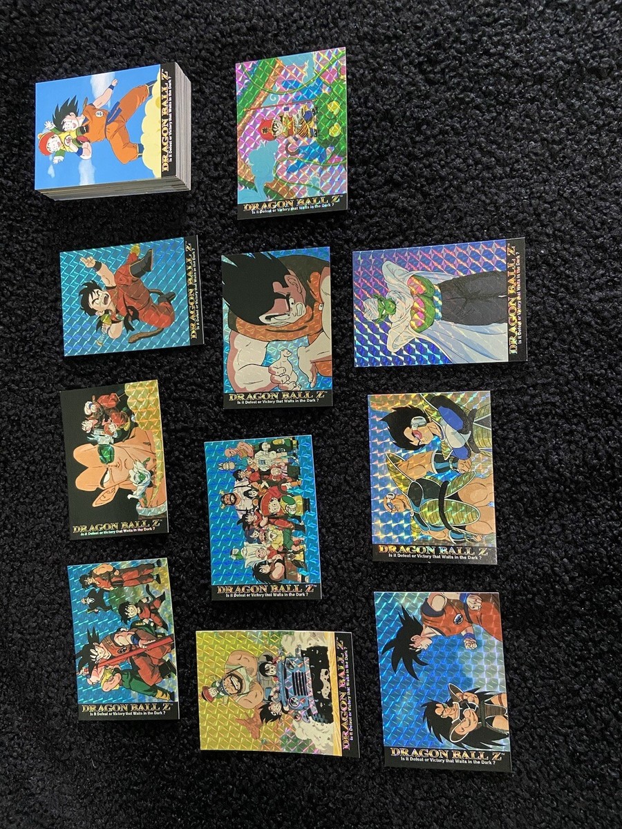 Dragon Ball Z Rare chase cards 1-10 1996 funimation set NM Dragon Ball Z Rare chase cards 1-10 1996 funimation set NM