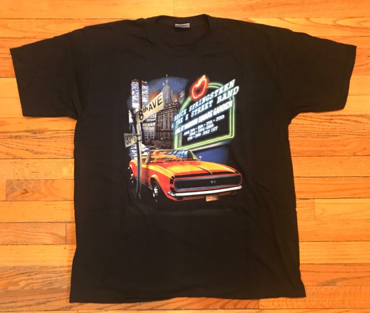 Bruce Springsteen Vintage T Shirt Men's XL NYC MSG 2000 Sold