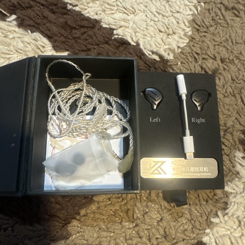KZ ZAX 16 Units Hybrid Technology Noise Canceling Strong Bass In-Ear Earphones - Picture 5 of 7