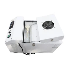 Movable Ultrasonic Industrial Humidifier 110V Cooler Sprayer 2kg/h 1 Fog Outlet