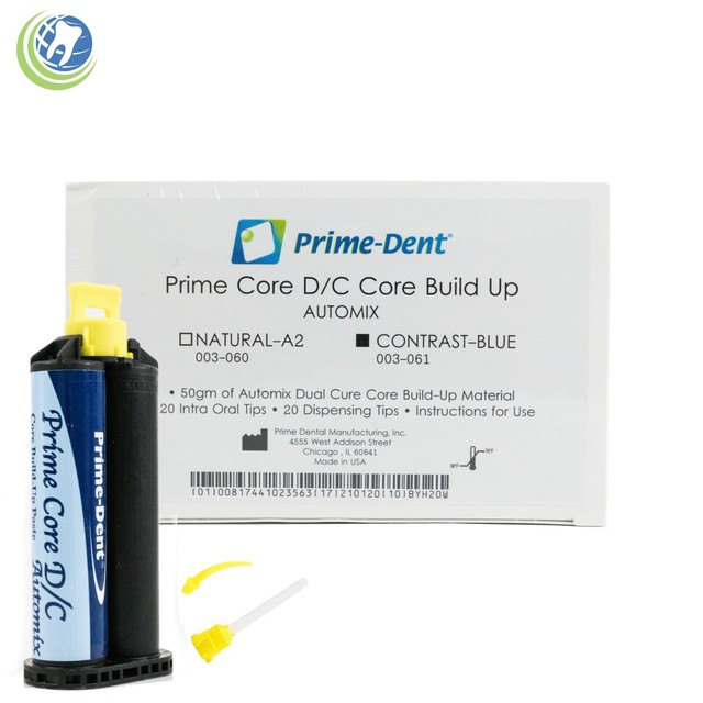 PrimeDent Dental Automix Core Build Up Composite Paste Material 50g Blue eBay