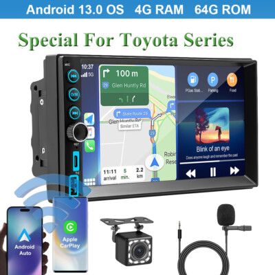 For Toyota Tundra Sequoia 1999-2002 Android13 Apple Carplay GPS Car Stereo Radio