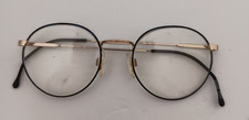 COLOURS By Alexander Julian M 109 GEP 150 Round Ebony Blue Eyeglass Frames Italy