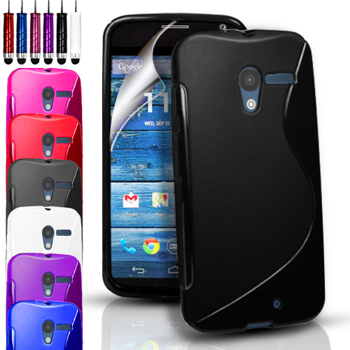 S-Line Silicone Gel Case Cover For Various Mobile Phones & FREE Screen Protector - Picture 13 of 14