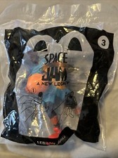 MCDONALDS 2021 SPACE JAM A NEW LEGACY 3 LEBRON JAMES NEW SEALED HAPPY MEAL TOY