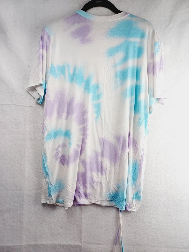 Camiseta NO BORDER Mujer XXL (19) Multicolor Tie Dye Manga Corta Love More Foto 2 de 4
