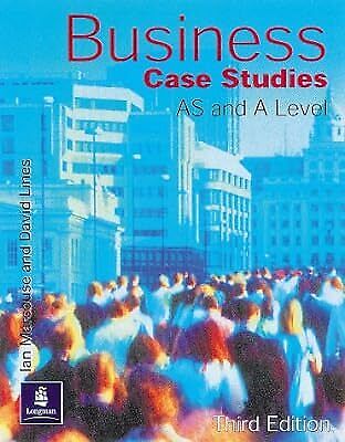 Business Case Studies for AS & A Level, Marcouse, Ian & Lines, David, Used; Good - Photo 1 sur 1