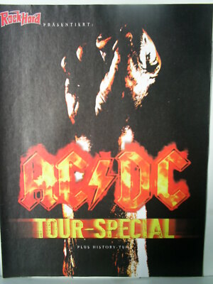 AC/DC SPECIAL - 24 Seiten ANGUS YOUNG BRIAN JOHNSON HARD ROCK