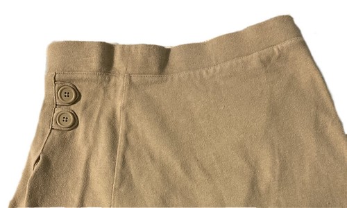 Cherokee uniform skirt girls size medium Cotton Jersey Elastic Hidden Shorts Tan - Picture 6 of 8