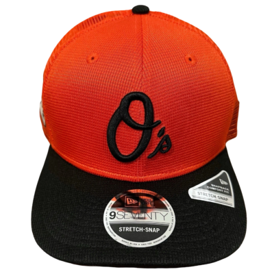Baltimore Orioles New Era 2025 Spring Training 9SEVENTY Trucker
