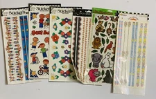 Various Stickers for Crafting or Decoration (New/Sealed)