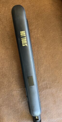 Hot Tools Pro Signature 1 in Tourmaline Ceramic Flat Iron Straightener New in bo - Picture 2 of 9