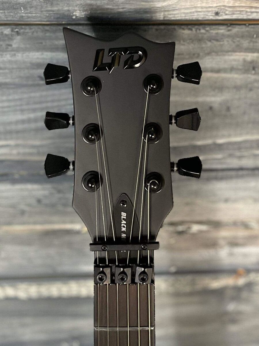 ESP/LTD Left Handed EC-FR Black Metal Electric Guitar- Satin ESP/LTD Left Handed EC-FR Black Metal Electric Guitar- Satin
