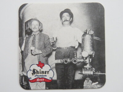 Bier Untersetzer ~ 2013 Spoetzl Gär Co Shiner Bock ~ Texas ~ Gär Wunder