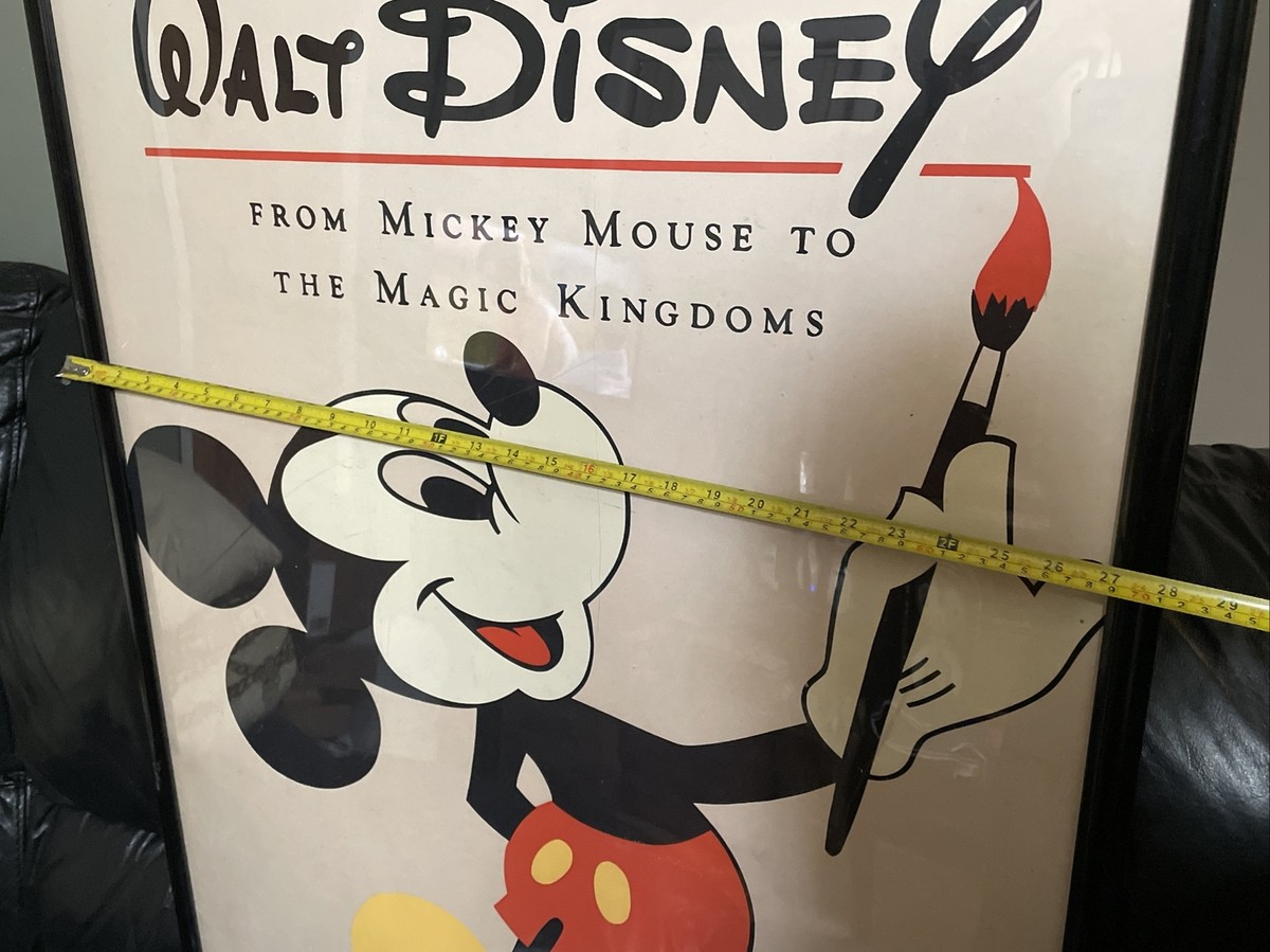 The Art of Walt Disney Mickey Mouse Framed Poster 32