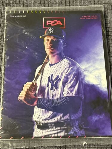 2022 November PSA Magazine Aaron judge