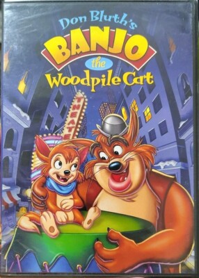 Don Bluth's Banjo The Woodpile Cat/1979 Animated Film (DVD, 2014) NEW