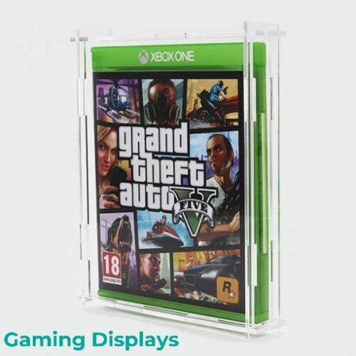 Gasto fecha límite Adolescente Estuche de exhibición de juegos de acrílico transparente para Xbox One -  protector contra el polvo - paquete plano estilo | eBay