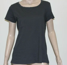 JAMES PERSE womens pocket tee's short sleeve combed cotton Navy size 3